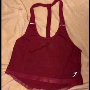 NWT Gymshark t bar crop tank